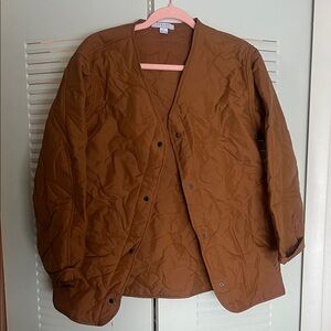 FAVLUX Brown Quilted Jacket